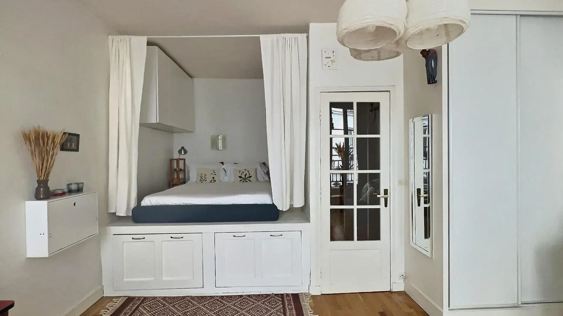 פריז Bright 28M Apartment In The Old Halles District